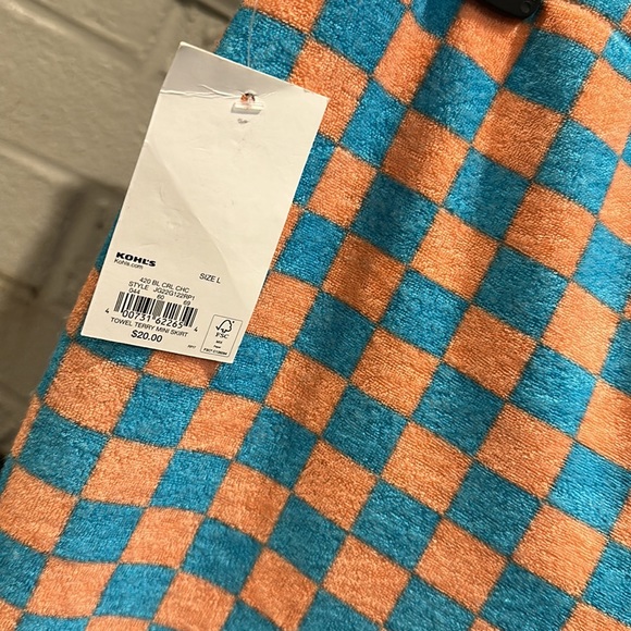 Nwt!! Checkerboard Mini Dress!! - Picture 5 of 5